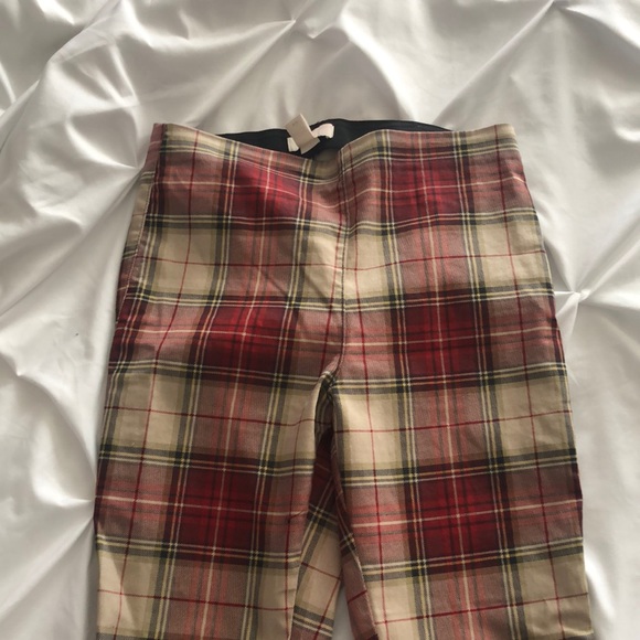 H&M plaid skinny pants. - Picture 3 of 6